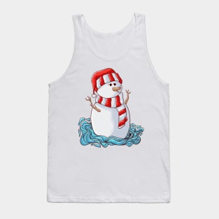 the snowman Tank Top